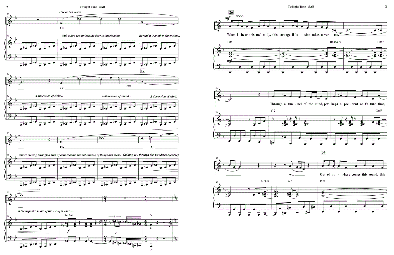 Sheet Music